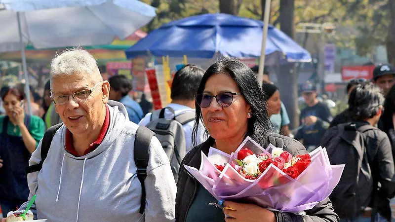 El amor florece en el corazón de la CDMX [Fotorreportaje]